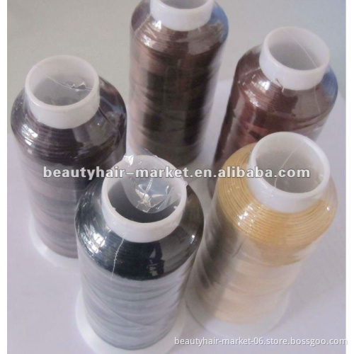 China Nylon Hair Weaving Thread For Hair Extensions Weaving